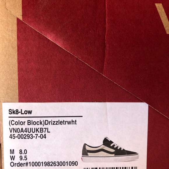 Black white gray vans - Picture 3 of 3